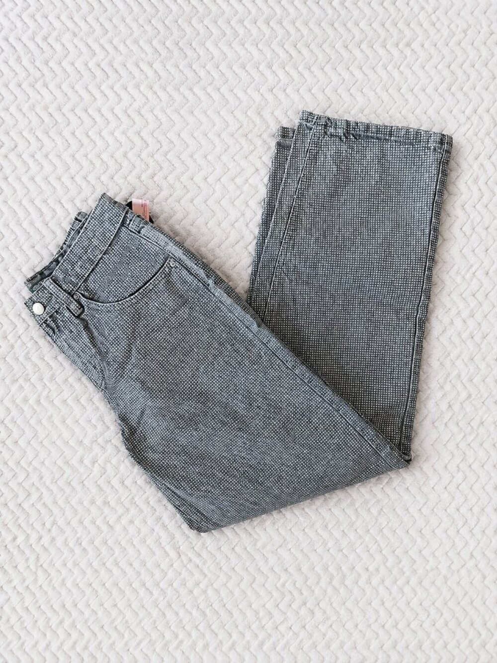 Wild Fable EasyRigid Rhinestone Studded Jeans Gray Size 00 NWT